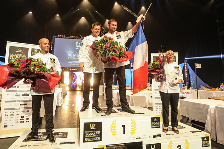 Medallas de Oro en el Mondial du Fromage 2015